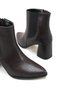 Vela Aria Women's Pointed Toe Heeled Boots 0012850 Brown Skin - 2