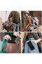 حافظة نظارات مزدوجة الطبقات، حافظة نظارات من الجلد الصناعي بطبقتين، حافظات نظارات محمولة - 7
