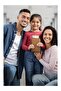 Rfid Protected Leather Zippered Unisex Family Passport Wallet - 4