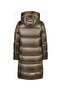 Quilted Coat Selection 8025 Luxury Long Hooded Women's Coat - 7