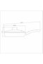 Paris Aluminum Straight Frying Pan with Interior and Exterior Starflon Max Lead Nonstick Coating with a Glass Lid, 24 cm 2,0 L - 5
