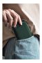 Rfid Protected Zippered Leather Unisex Card Holder Wallet - 5
