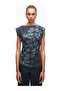 Desert Floral Patchwork Luxury Design Floral Patterned Blouse - 5