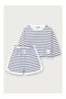 Organic Cotton Sailor Baby Boy Shorts Set