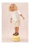 Organic Cotton Lemon Embroidered Baby T-Shirt and Shorts Set