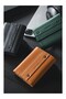 Rfid Protected Three-Fold Men's Wallet with Zipper Coin Compartment - 4