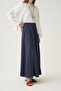 Elastic waist modal flared skirt - 5