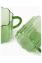 Wave Borosilicate Glass Mug Set - 2