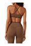 Bonded Skinny Strap Women's Sports Bra - 4
