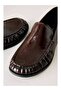 Vagabond Brandi Leather Drawstring Toe Women's Loafer - 4