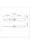 Cor & Cor 3" Vegetable and Fruit Knife, Stainless Steel Blades, Red Polypropylene Handles, Dishwasher Safe, Compact and Versatile Kitchen Tool - 4
