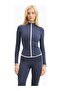 Base Contrast Trim Zip up Jacket Women's Jacket with Stylish Contrast Detail