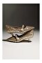 Yvonne Glitter Gold Mary Jane High Heels - 4