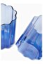 Wave Handmade Borosilicate Glass Cup Set - 3