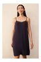 Viscose Lace Detailed Square Collar Women's Nightgown