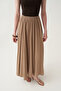 Elastic waist modal flared skirt - 5