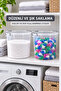 Set of 2 8-Liter Gray Detergent Storage Containers with Locking Lids – Powder and Capsule Detergent Box, with Shovel as a Gift - 6