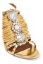 Jewel Fringe 90 Luxury Heeled Leather Sandals - 2