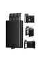 Rfid Protected Leather Pop-Up Men's Card Holder Wallet