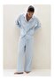 Organic Cotton Poplin Pajama Set for Women