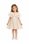 Miss top kids girl's ecru lace bow stylish dress 1-5 years - 8