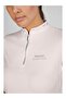 Selection 7215 Stone Detailed Luxury Zippered Sports Women's T-Shirt - 6