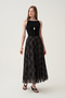 Flared skirt with ruffles - 4