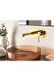 Clavijo Wall Mounted Sink Faucet, Single Handle, Brass Body - 2