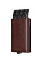 Rfid Protected Leather Pop-Up Men's Card Holder Wallet