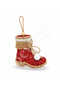 Christmas Tree Ornament Red Skates 12 cm - 5