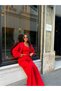 Women's Top and Bottom Set Hooded Cardigan Crop Blouse and Wide Leg Pants 3-Piece Set - 5