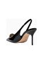 Large Eagle Slingback 85 Leather , Luxury Design Women's Heeled Shoes - 4