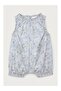 Organic Cotton Petunia Patterned Baby Girl Jumpsuit - 5
