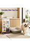 IDEAL Cat Natural Bentonite Clumping Cat Litter, Pet Fresh, 10 L, 8.10 kg - 3