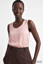 High Waist Stoned Wide Leg Regular Pants - 8