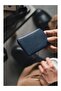 Rfid Protected Thin Leather Magnetic Unisex Card Holder Wallet - 2