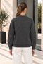 Women's 2-Pack Crew Neck Basic Sweatshirt – Black / Anthracite - 6