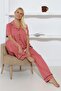 Pregnant Women's Pleated Pajama Set - 2