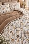 Double sided double quilt set ecru - 2