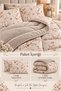 Double-sided double quilt set beige - 3