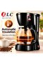 DLC-CM7335 Coffee Maker 1.6L – 900W, Easy Operation, Drip-Proof Design, Automatic Insulation – Black - 3