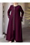 Rochie maxi, bordo - XL