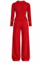Red Lace Double Knitwear Set - 2Y2602 - 2