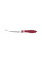 Cor & Cor 5" Tomato Knife, Stainless Steel Blade, Polypropylene Handle with Rubber Accents, Dishwasher Safe, Durable and Precise Cutting - Red - 2