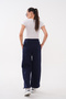 Belted, Cashmere-Embellished, Three-Yarn Pants with Stoppered Cuffs - 4
