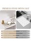 Foldable Stone Drying Mat, Large Absorbent Dish Drying Mat, Quick Drying Diatomaceous Earth - 6
