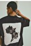 Baskılı interlok sweatshirt - 6