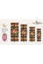 Auraplus Embroidered Plaid Patterned Woven Base Decorative Carpet Auraplus69 - 7