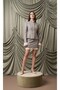 Mink Lace Detailed Mini Skirt