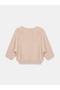 10852 Crew Neck Soft Textured Sweater-Mink - 6